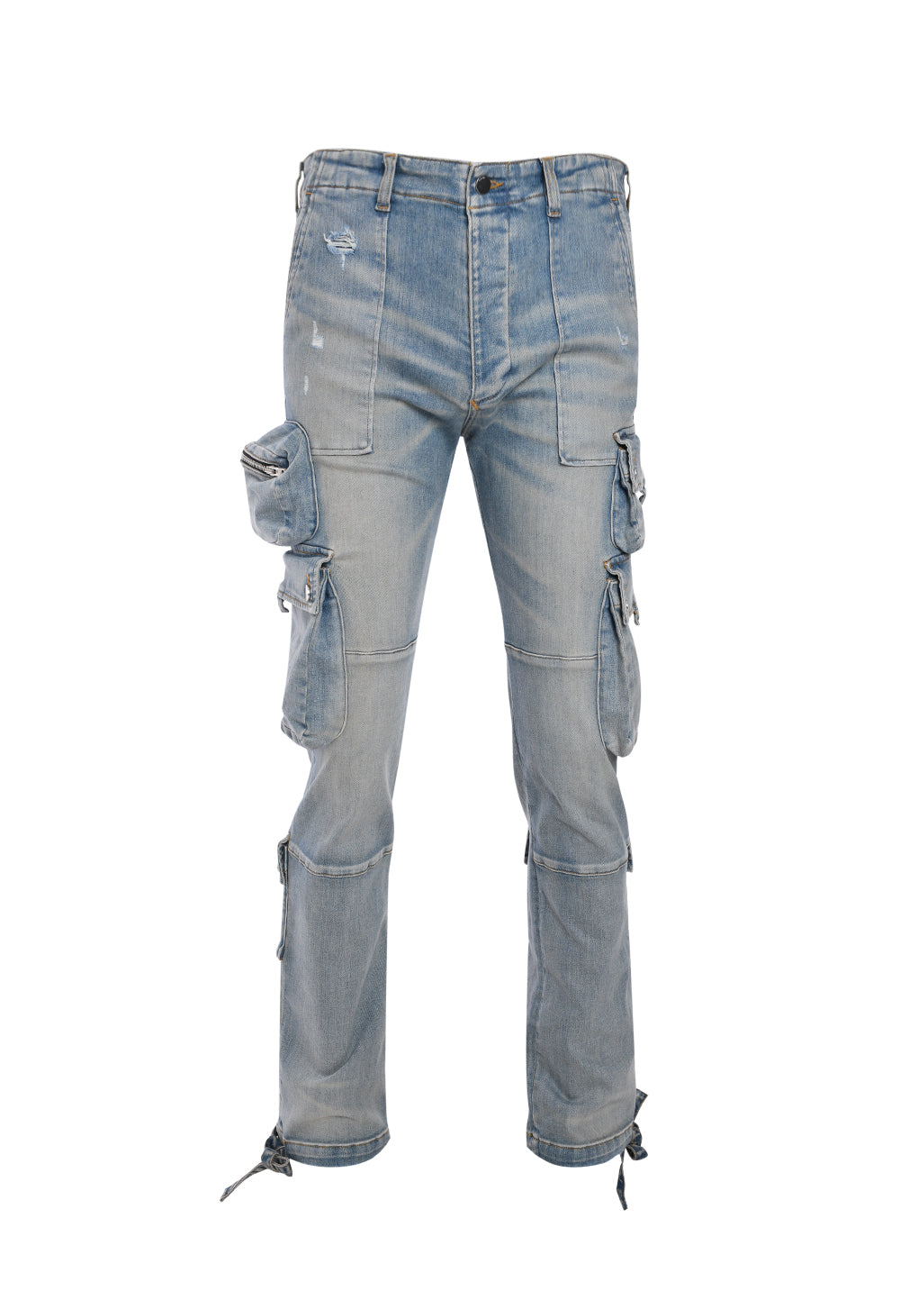 Amiri Denim Straight Pants