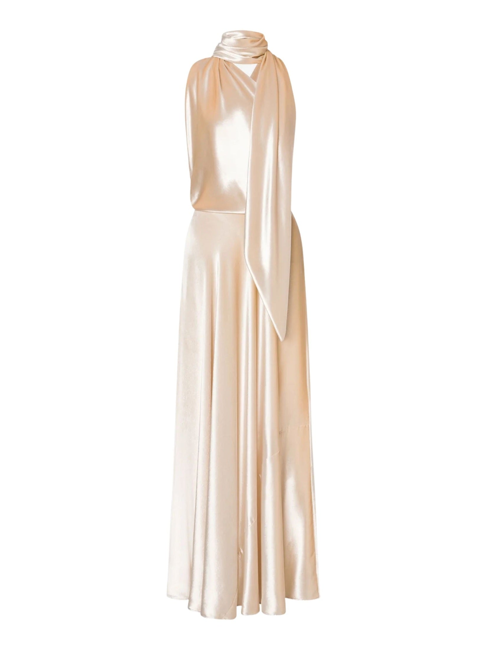Glossy velvet one-shoulder dress with extra fabric
