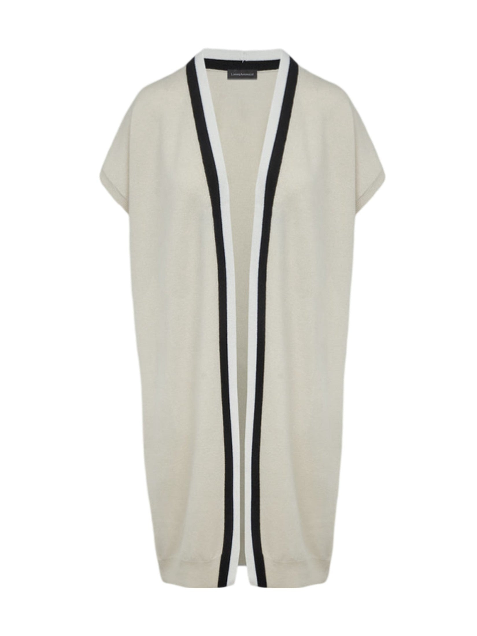 Luxury wool, cashmere & silk knit cardigan