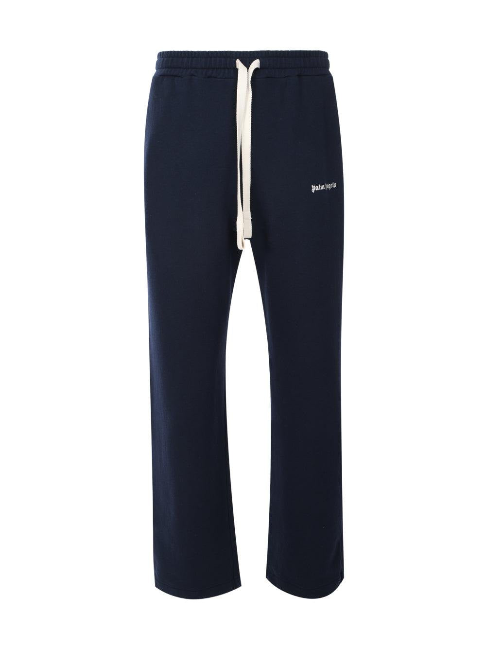 Classic logo sweatpant navy blue  off white