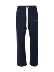 Classic logo sweatpant navy blue  off white