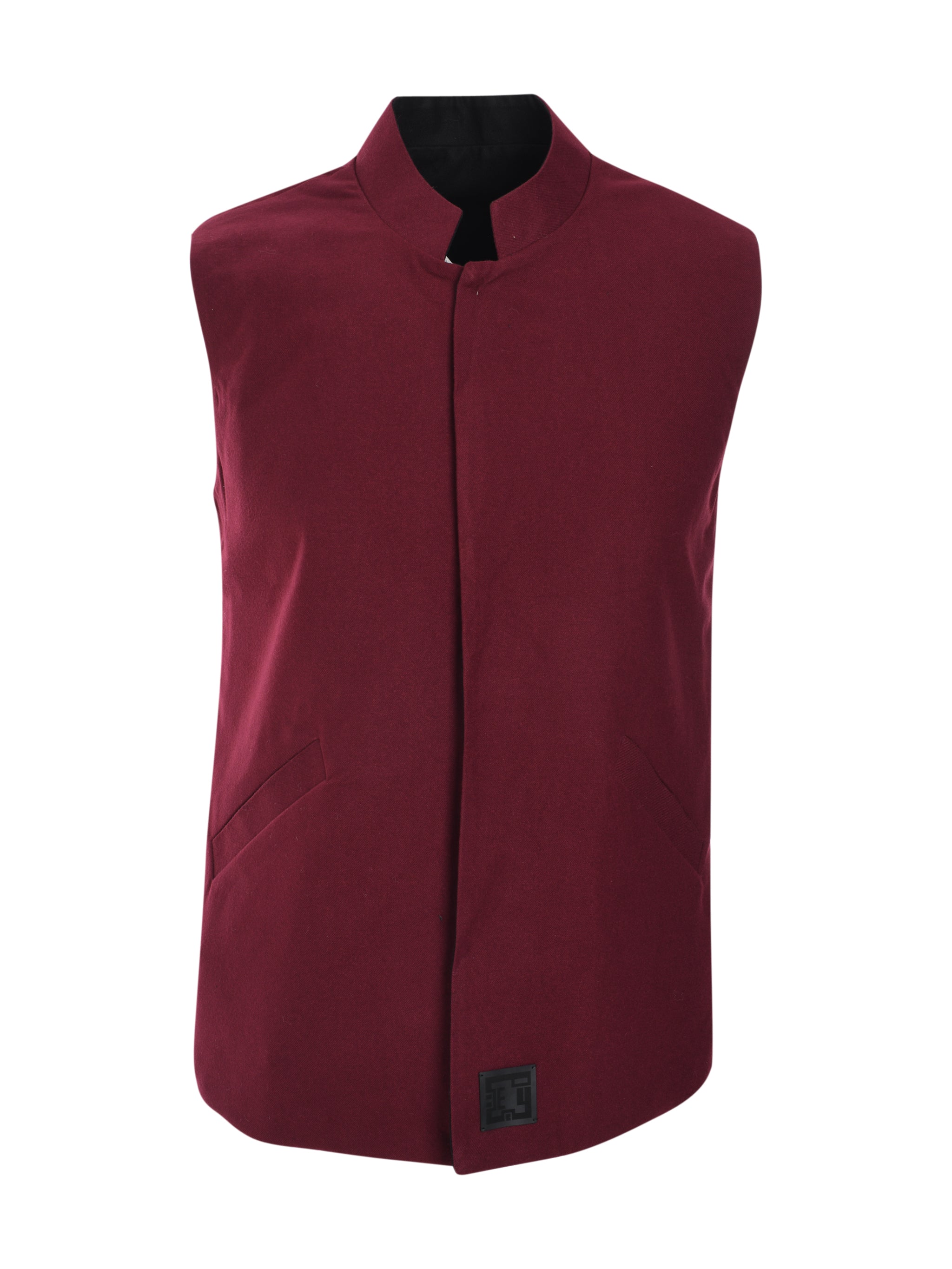 VEST DARK RED
