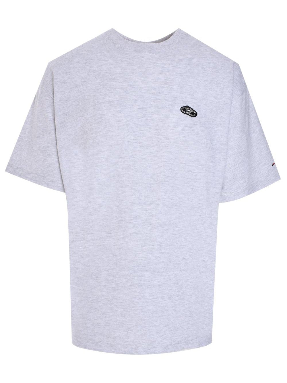 Silver clip pendant tee shirt