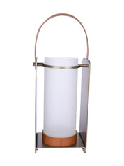 Lumen Lantern White Frosted Glass