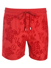 Men Swim Shorts Ultra-Light and Packable Ribbons Turtle