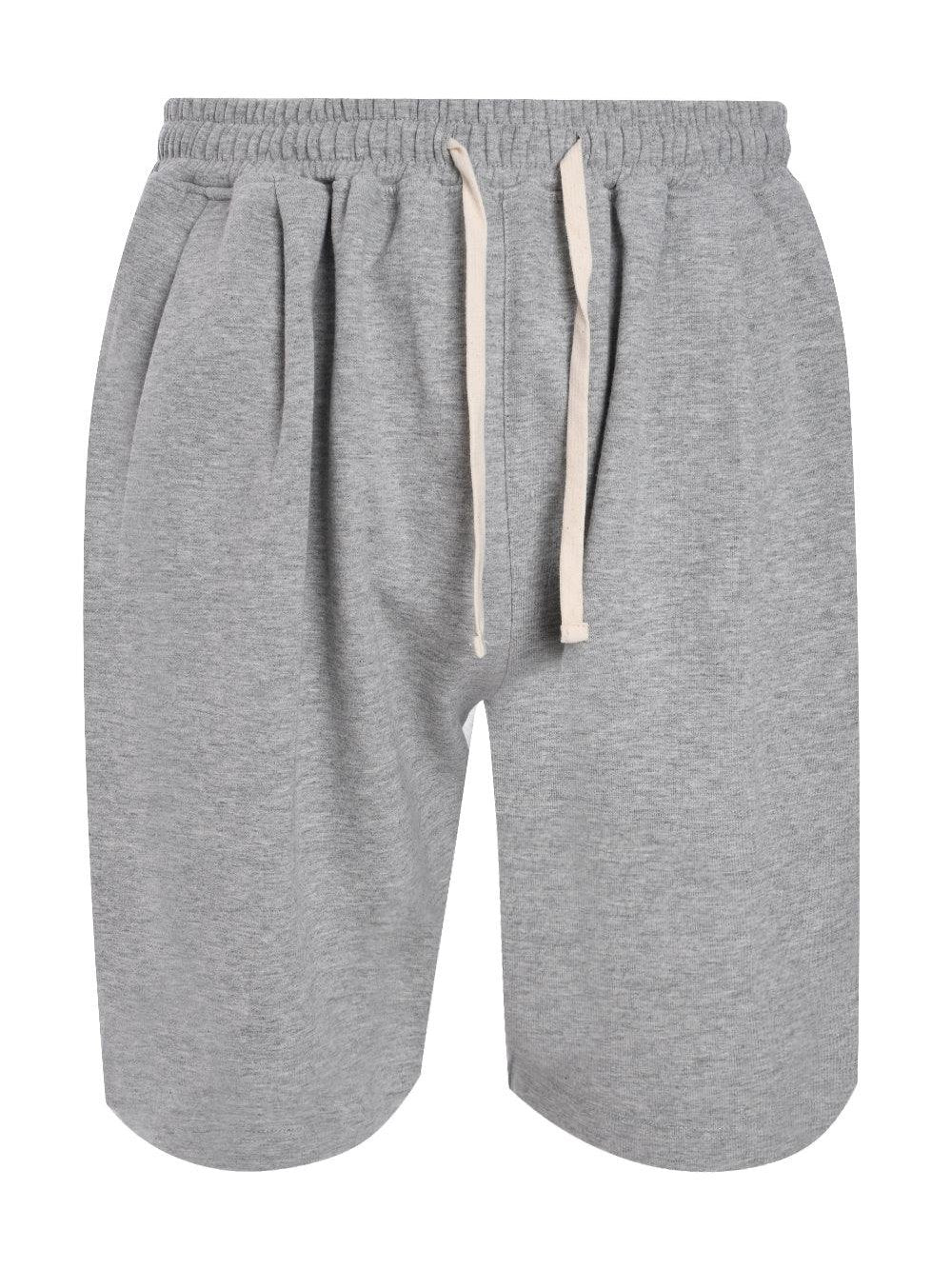 Cotton pintuck shorts
