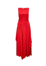 LANVIN CLOTHING,Dress Red stretch-design dress