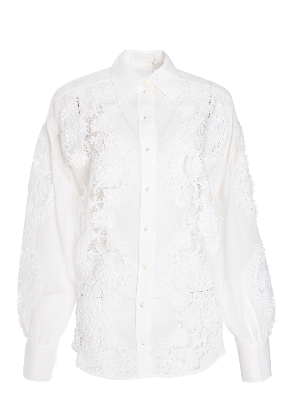 HALLIDAY LACE FLOWER SHIRT