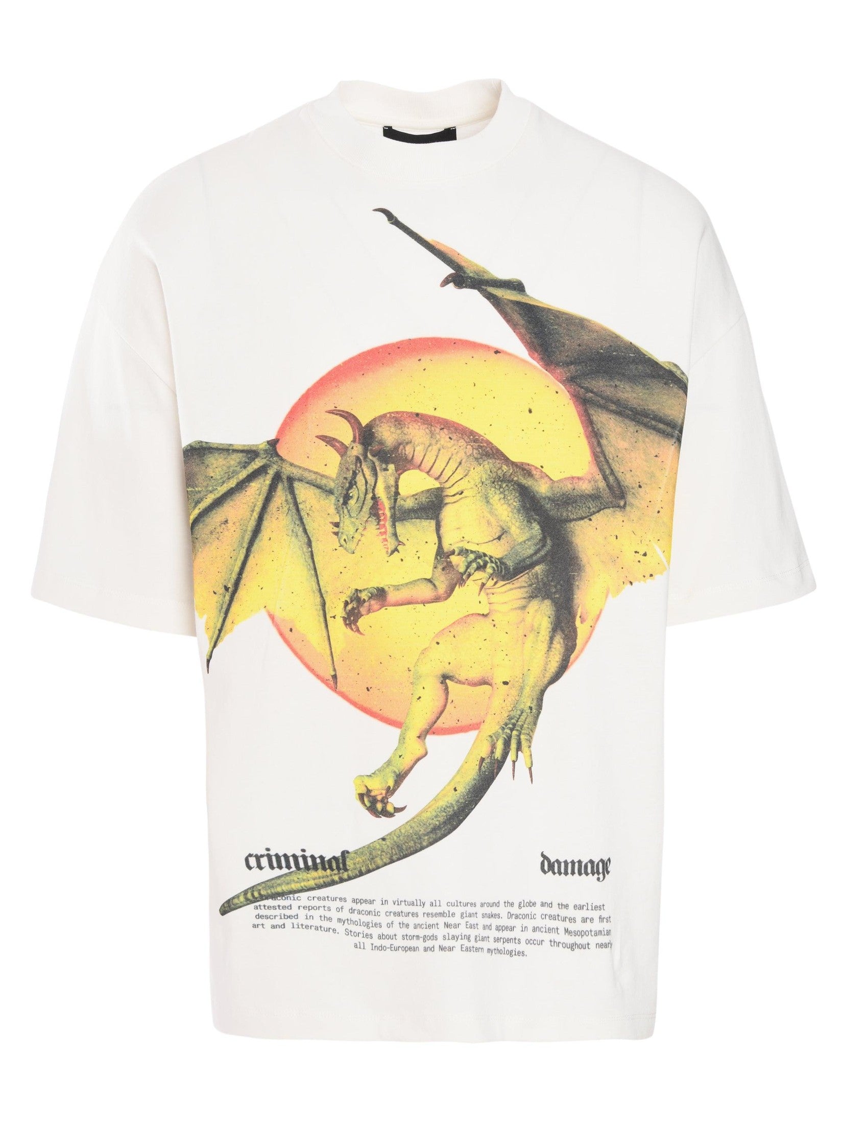 Lying dragon tee