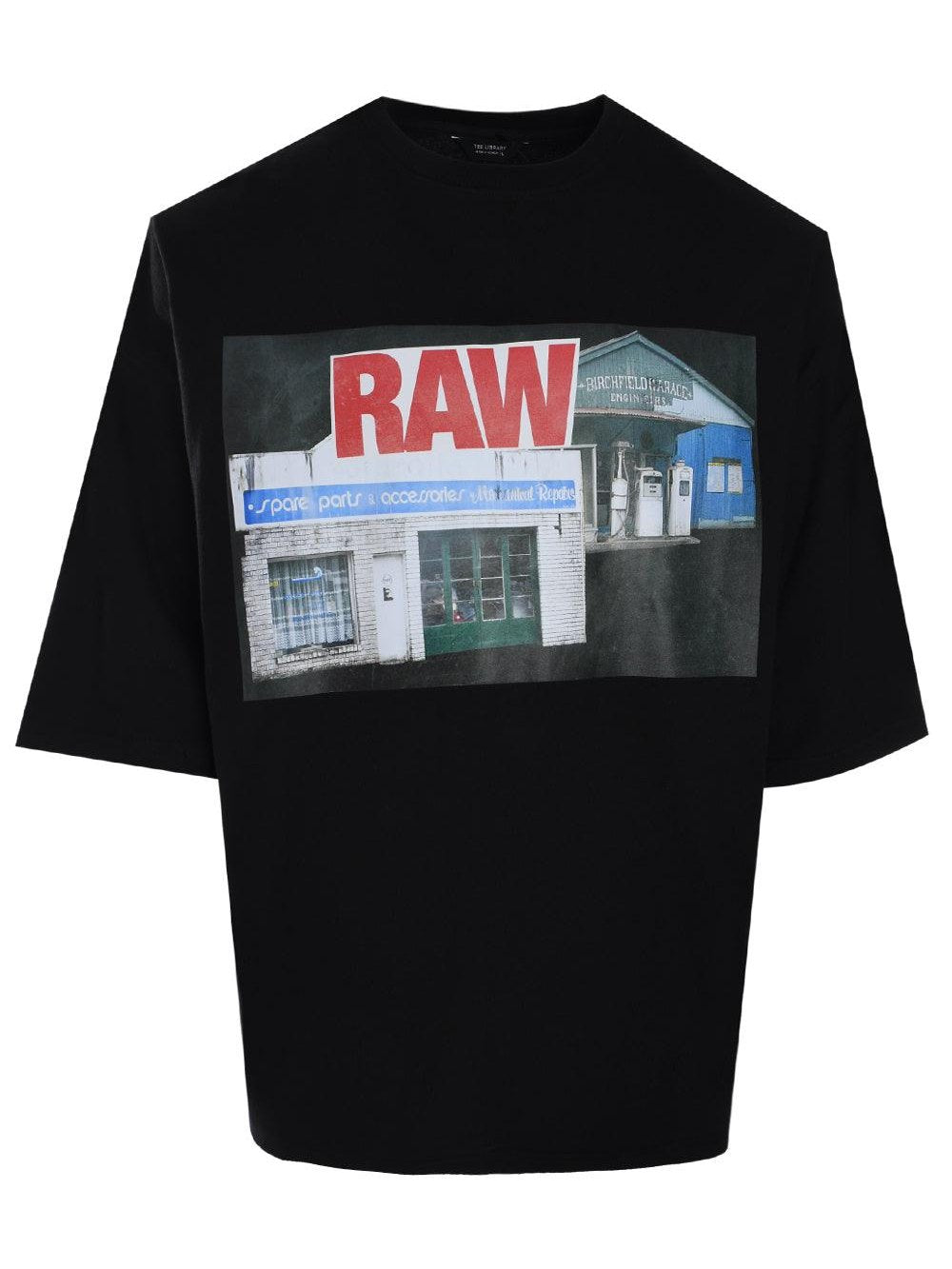 Box fit tee raw