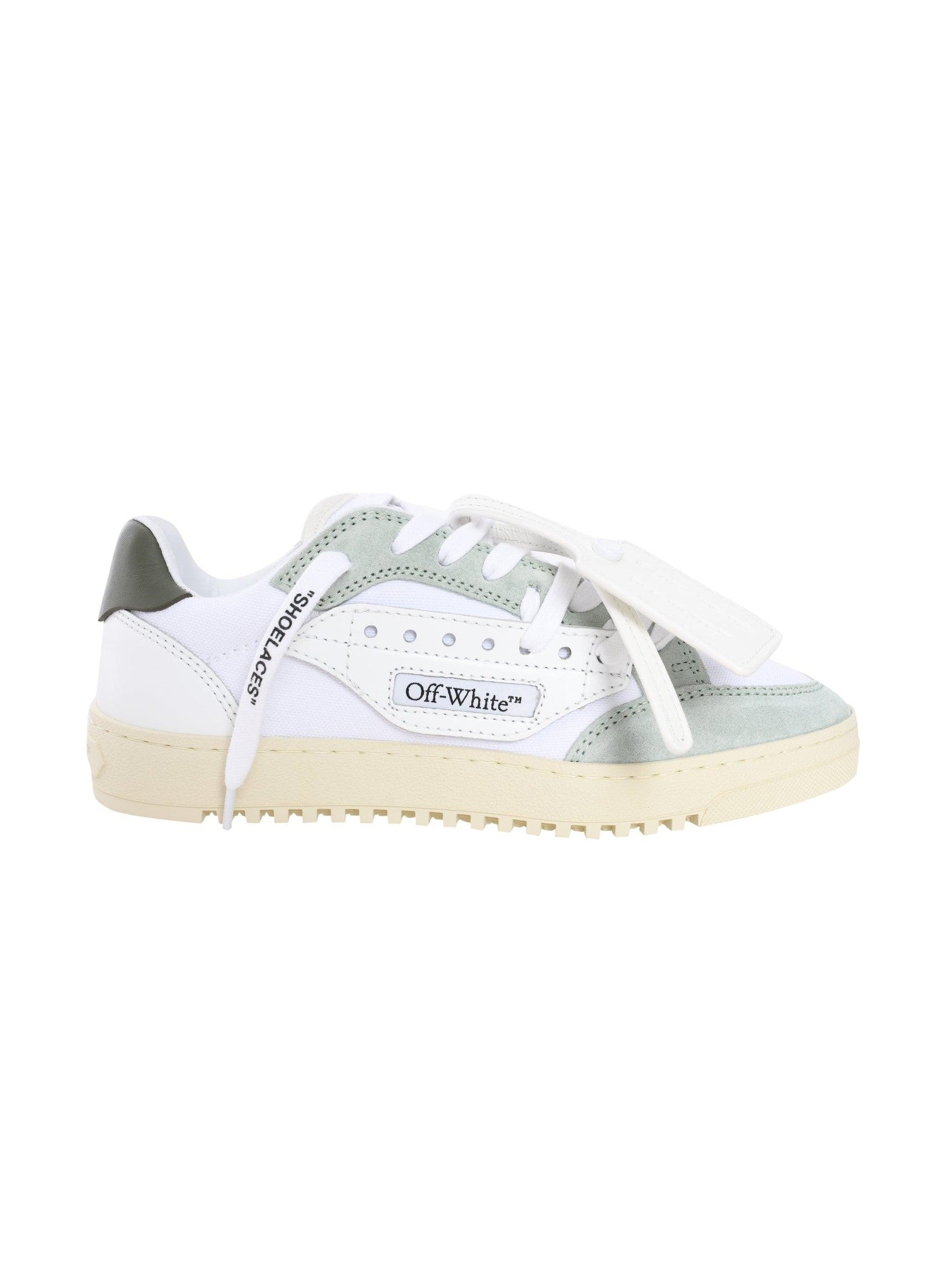 5.0 off court suede/ canvas white - mint