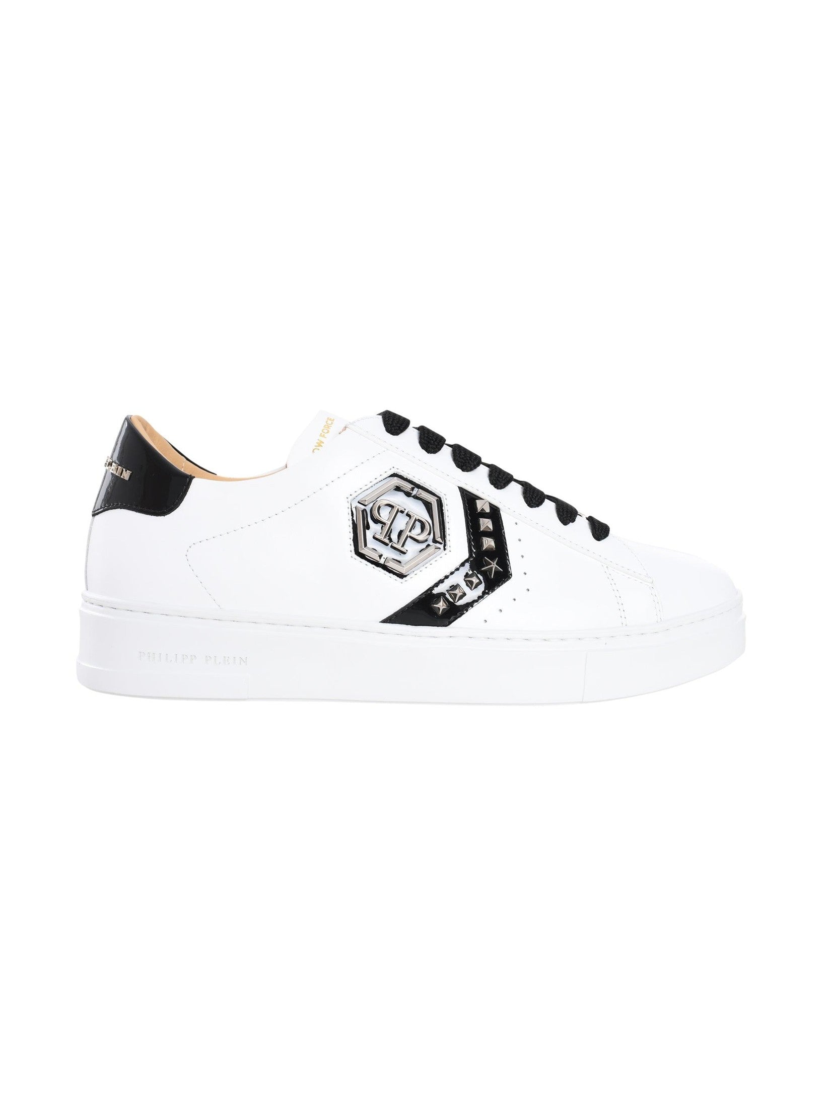 Lo-top leather arrow force sneakers