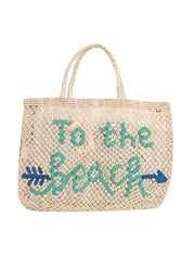 TO THE BEACH JUTE BAG