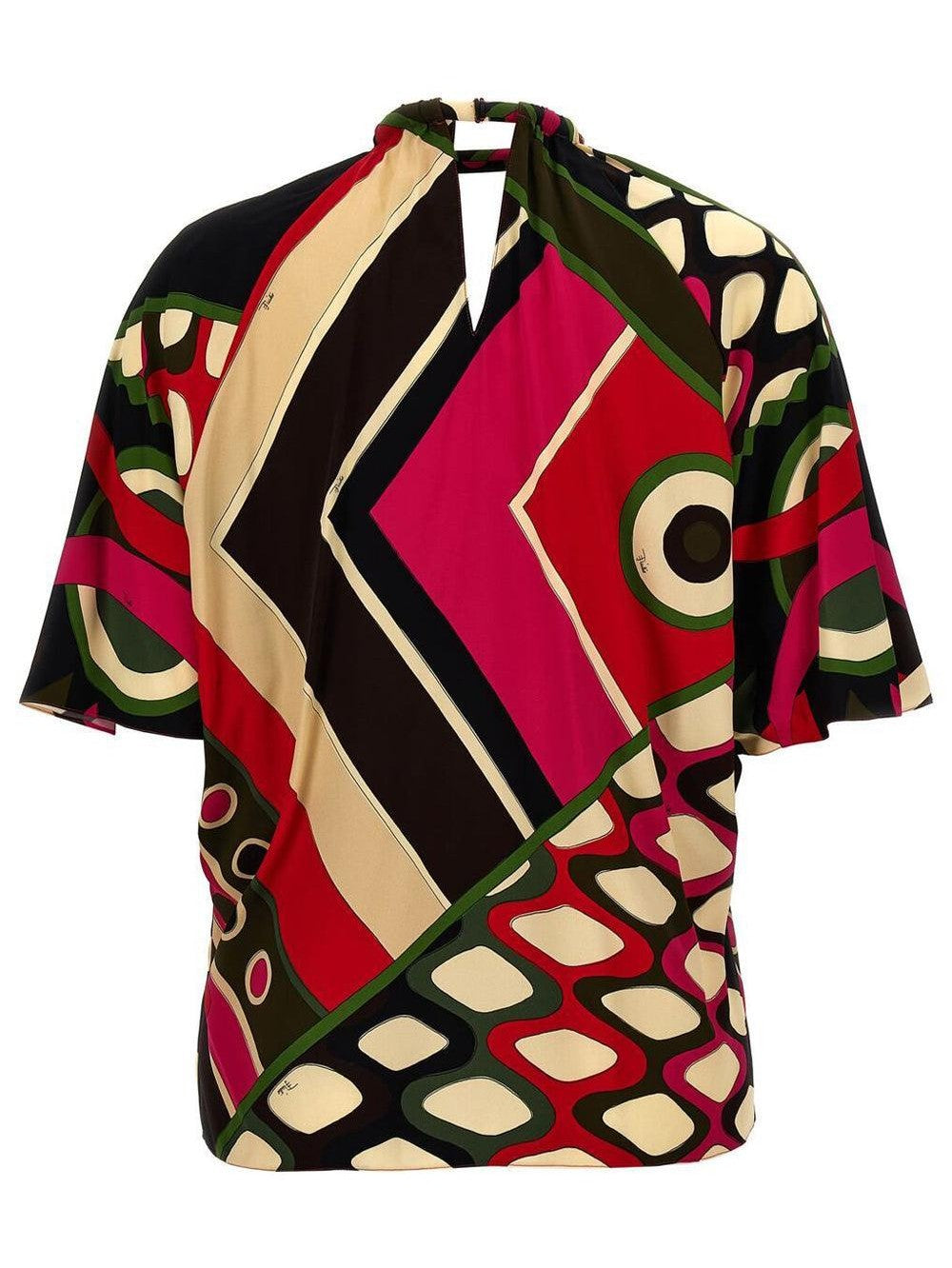 Woman woven s.s. top