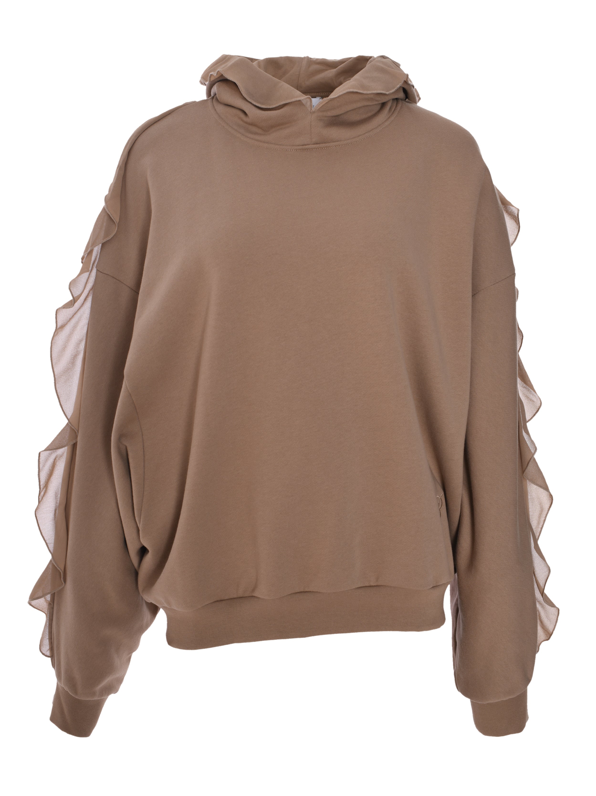 SWEATSHIRT W/RUFFLES