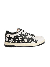 Leather Sneakers with Low Star Detail