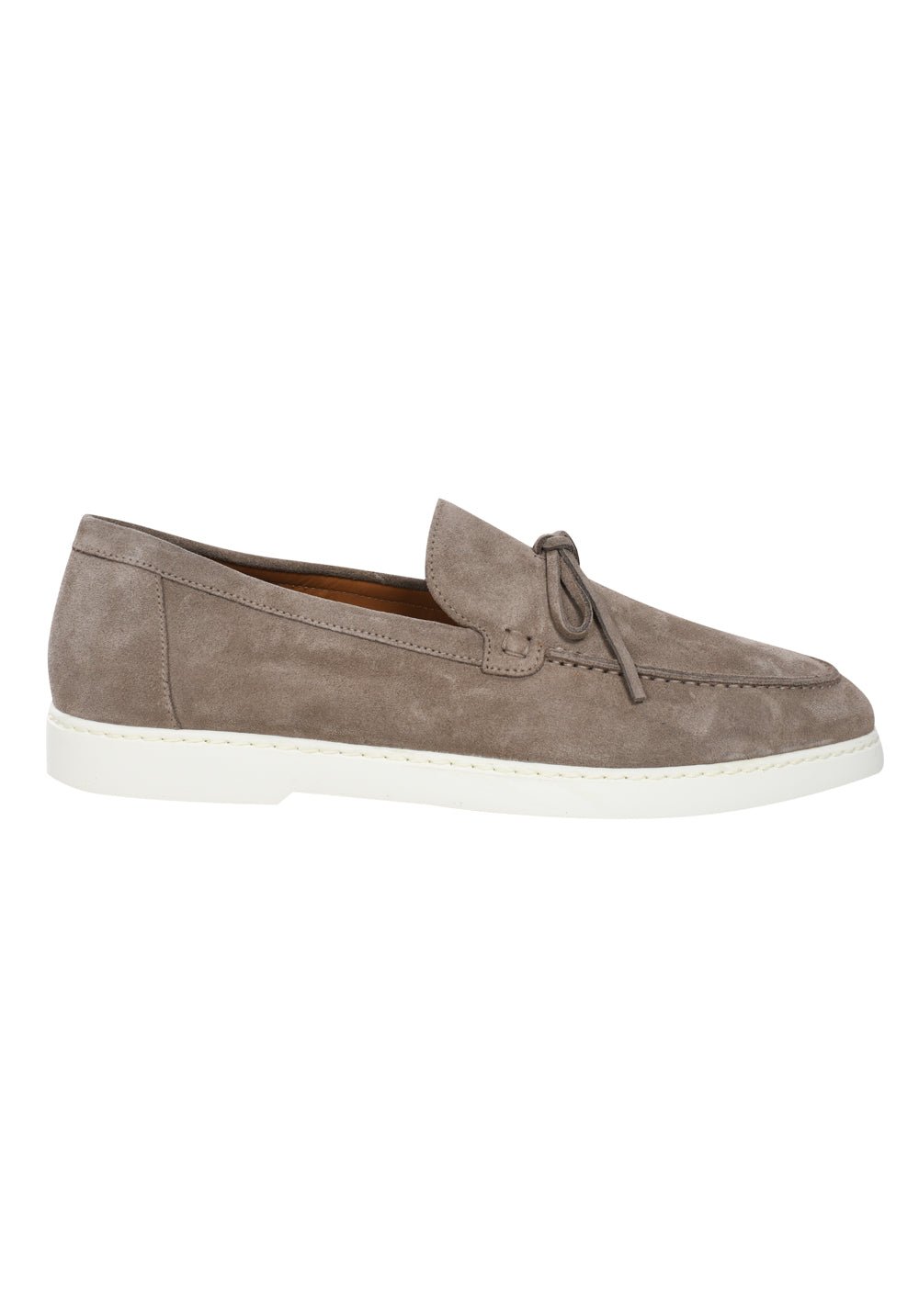 Doucal's penny-slot suede loafers