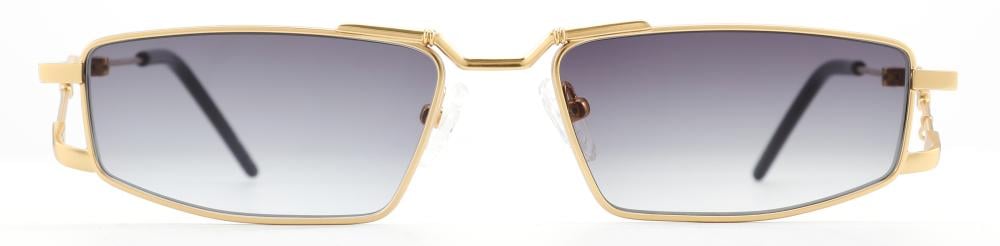 GOLD BLACK SUNGLASSES