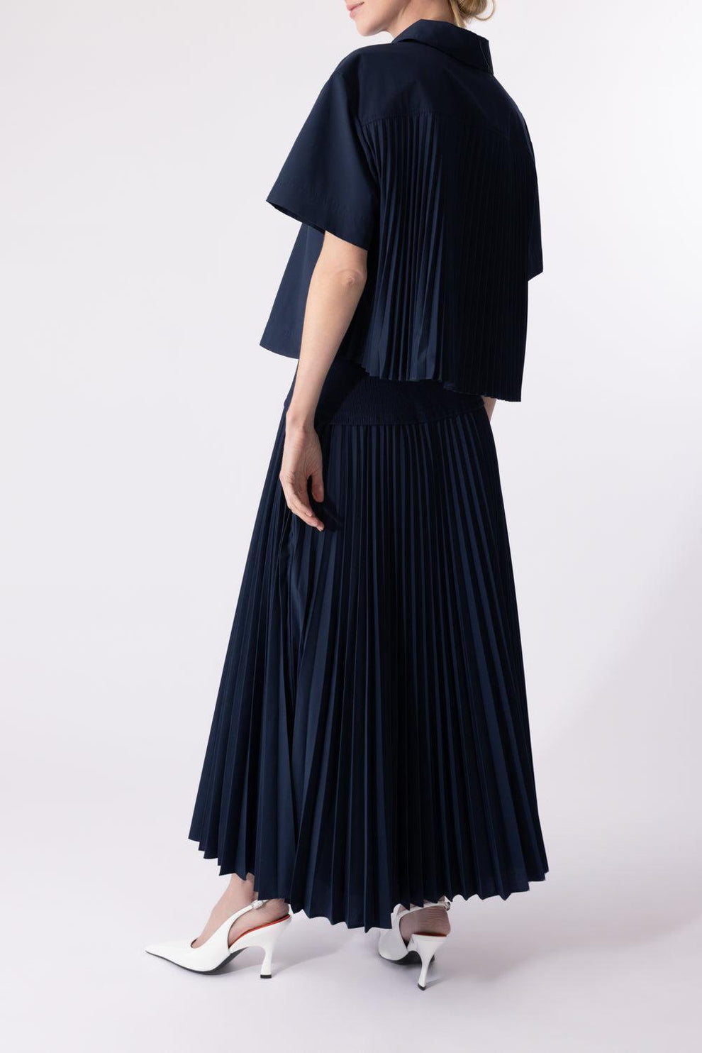 BERNIE S/S PLEATED SHIRT