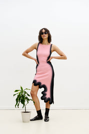 ASTER REVERSIBLE WAVY DRESS