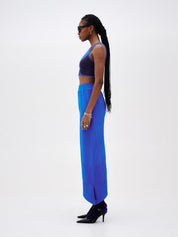 Coco asymmetric wide leg pants