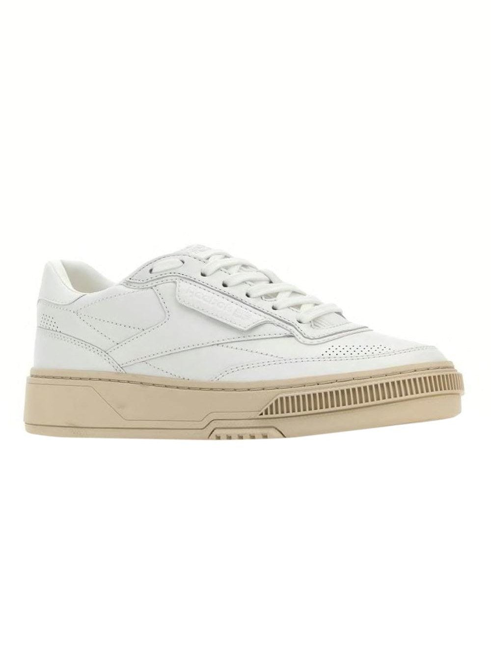 Club c ltd white lthr