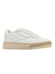 Club c ltd white lthr
