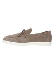 Doucal's penny-slot suede loafers