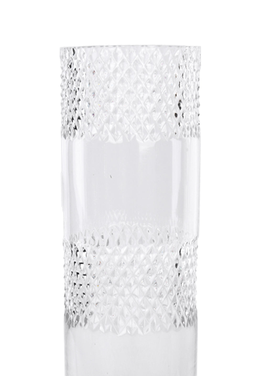 WORLD WIDE VASE SMALL  TRANSPARENT مزهرية شفافة 