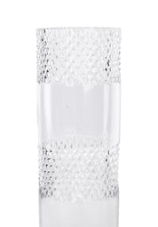 WORLD WIDE VASE SMALL  TRANSPARENT مزهرية شفافة 