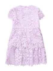 LILAC LACE DRESS