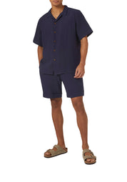 LINEN DRAWSTRING SHORTS