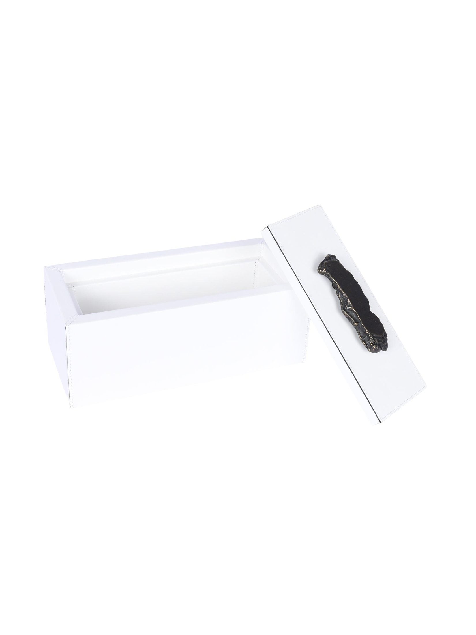 Ambra stackable trinket box long rectangular medium