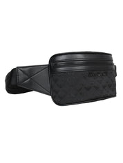 Emporio armani βelt bag with jacquard monogram