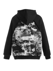 MWM DOUBLE TEXTURE JACQUARD/COTTON HOODIE