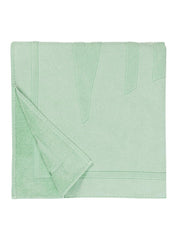 Cotton beach towel natural mineral dye