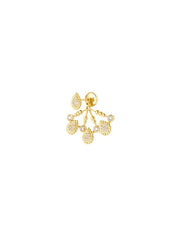 Serpent bohème solarité single stud earring, 4 motifs