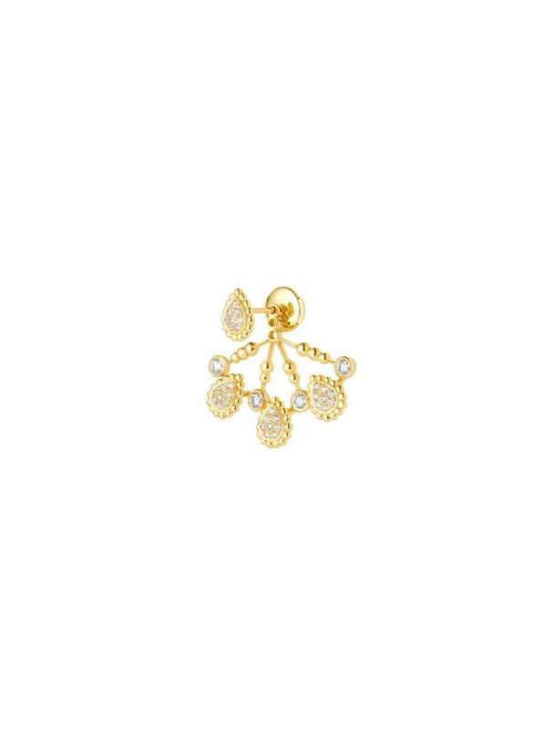 Serpent bohème solarité single stud earring, 4 motifs
