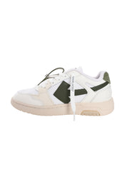 SLIM OUT OF OFFICE WHITE - MILITARY GREE