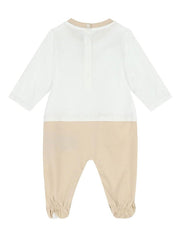 Balmain kids logo-appliqué cotton pajamas