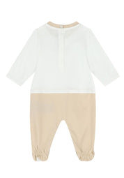 Balmain Kids logo-appliqué cotton pajamas