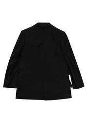 BALMAIN KIDS BLAZER NERO BAMBINA