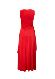 LANVIN CLOTHING,Dress Red stretch-design dress