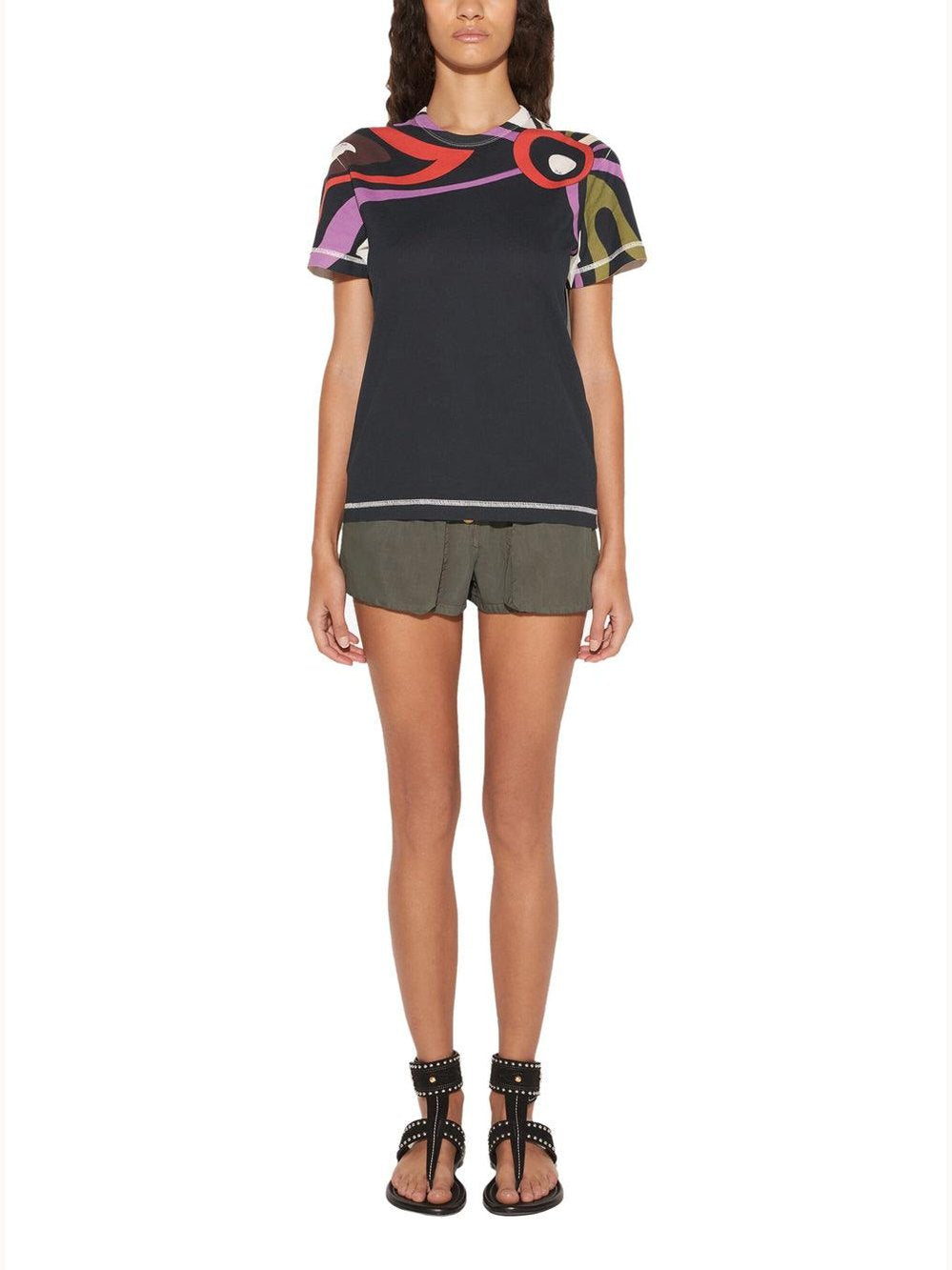 Woman jersey knit s.s. t-shirt