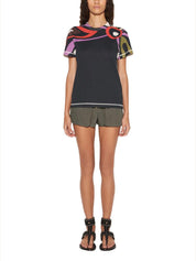 Woman jersey knit s.s. t-shirt