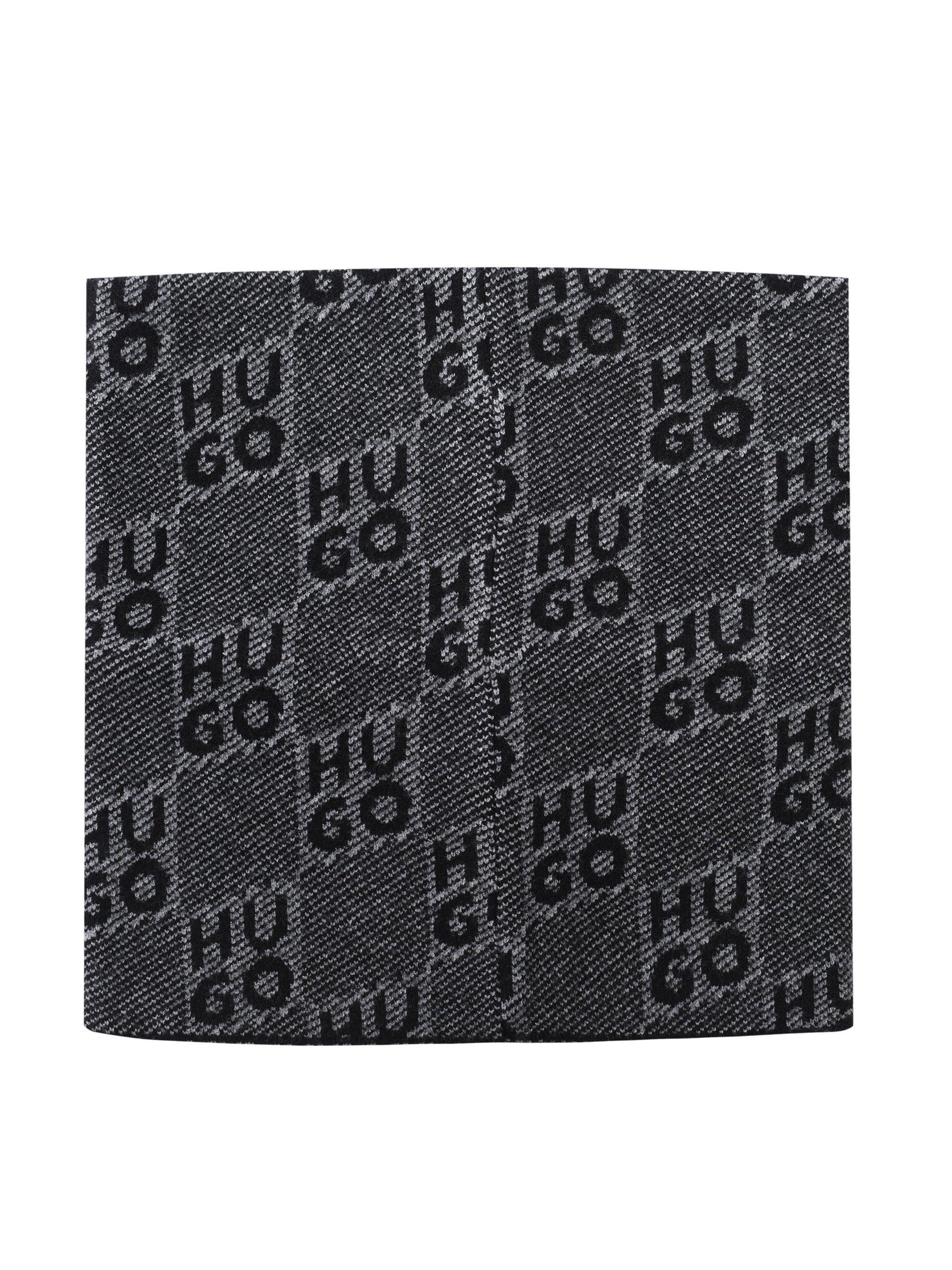 Hugo double-layer knit neck warmer