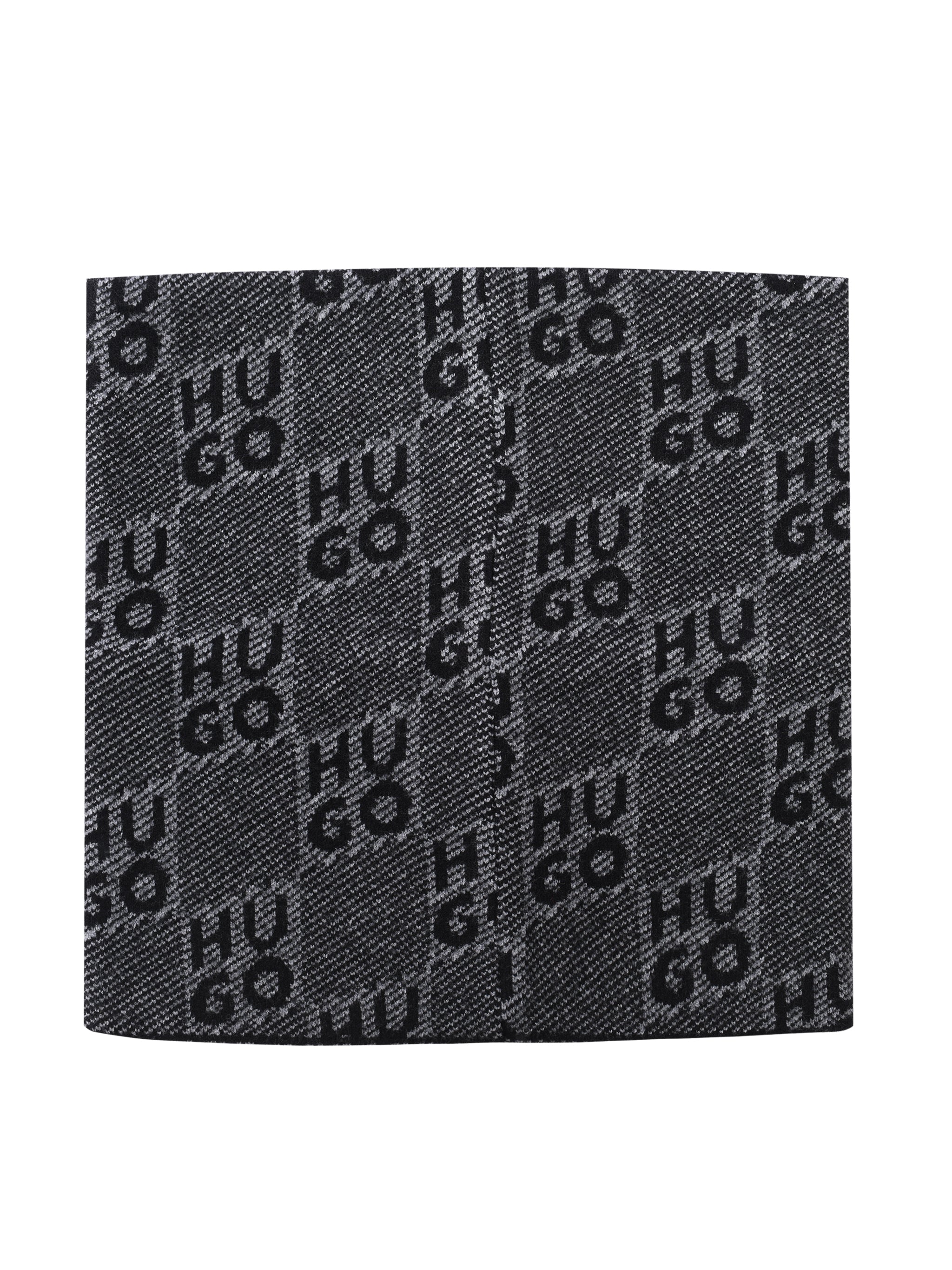 HUGO Double-Layer Knit Neck Warmer