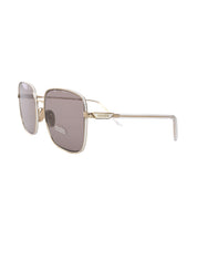 Prada Light Purple Brown Rectangular Sunglasses