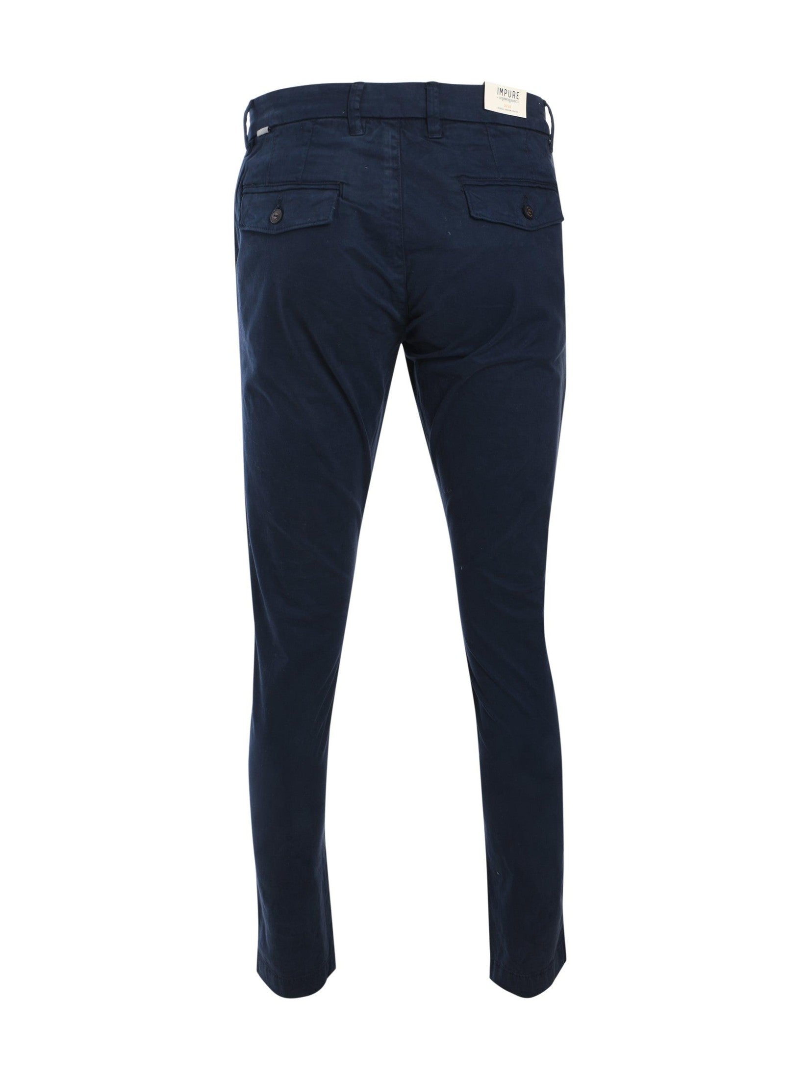 Chino long slim satin stretch g-d