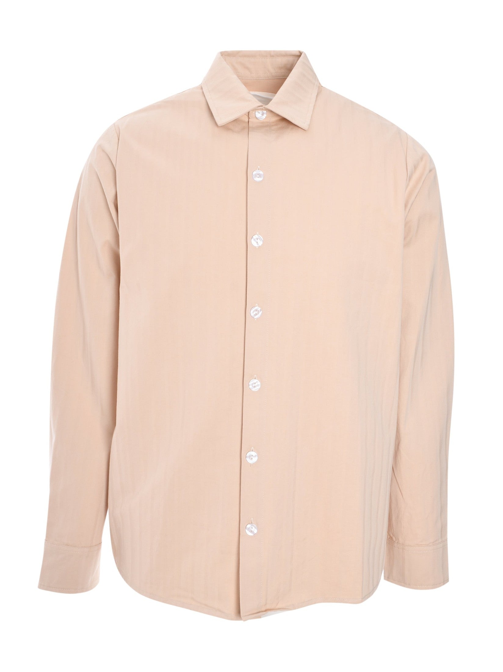 Beige layered shirt